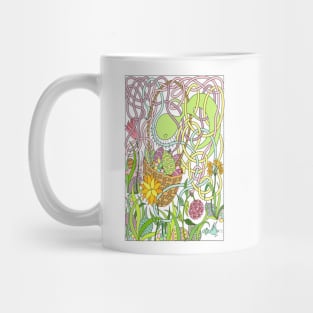 Mr Squiggly Hidden Easter Bunny Mug